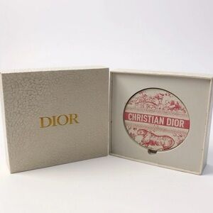 Christian Dior Exclusive Toile de Jouy Pink Tiger Pocket Mirror – GWP
